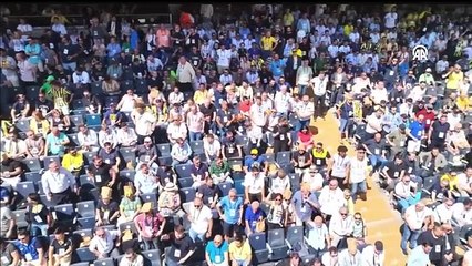 Fenerbahçe Kulübünün seçimli olağan genel kurulunda gerginlik