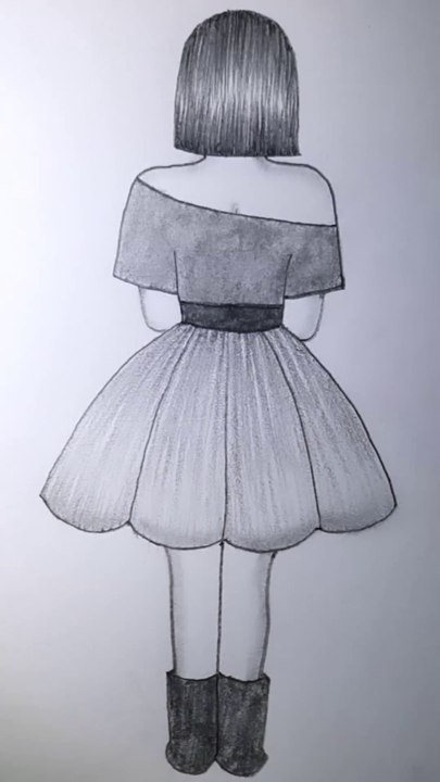 Cute Backside Girl Drawing #instagood #s - video Dailymotion