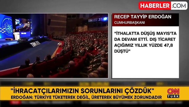 Cumhurbaşkanı Erdoğan: Enflasyonda en zor dönem bitti, artık düşüş göreceğiz