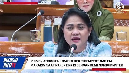 Begini Momen Anggota Komisi X DPR Semprot Mendikbud Saat Raker
