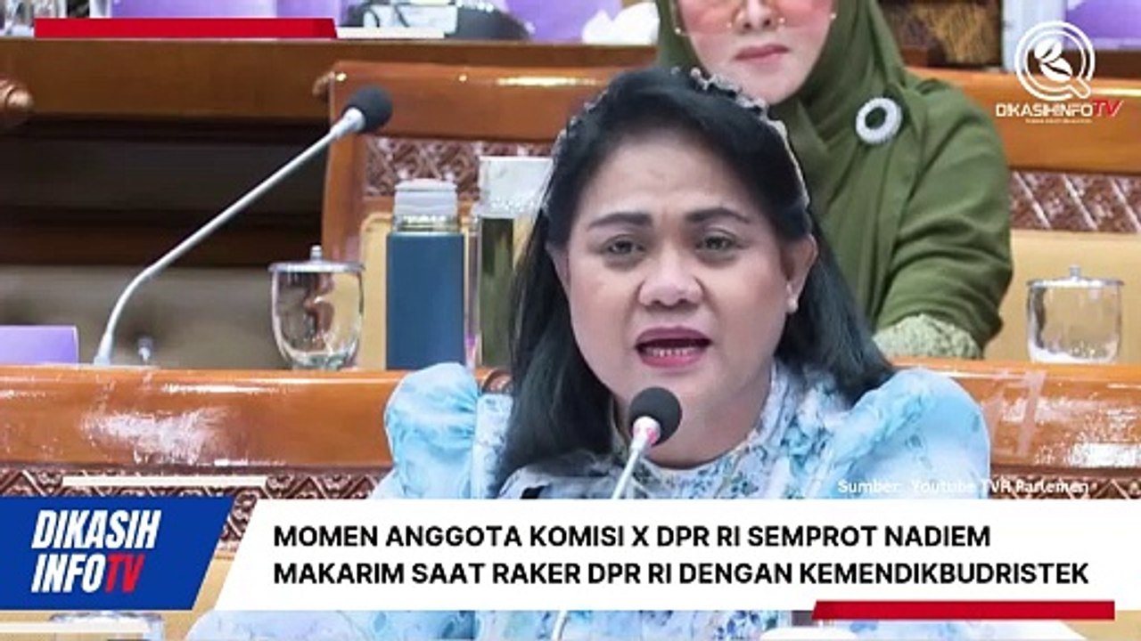 Begini Momen Anggota Komisi X DPR Semprot Mendikbud Saat Raker