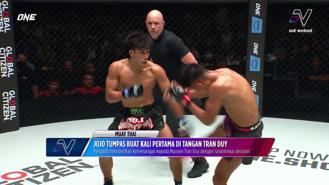 Rekod bersih Jojo Ghazali di One Championship akhirnya lebur