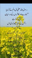 Hadis e nabvi in urdu