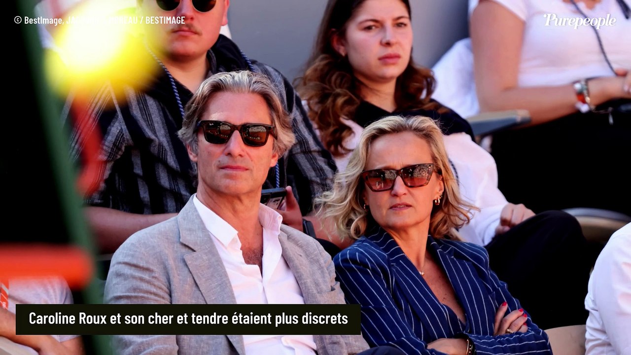 Caroline Roux et son mari Laurent Solly (patron de Facebook) discrets à Roland-Garros, un autre couple très (trop ?) démonstratifs