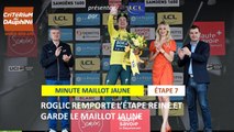 Critérium du Dauphiné 2024 - Stage 7 - Minute Maillot Jaune & Bleu LCL