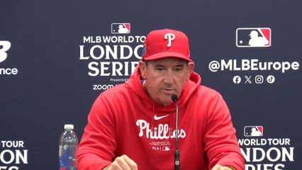 Rob Thomson on Day1 of the London Series and pitch differences