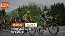 Critérium du Dauphiné 2024 - Résumé de l'Étape 7
