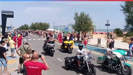 Il video del raduno di Harley Davidson a Senigallia
