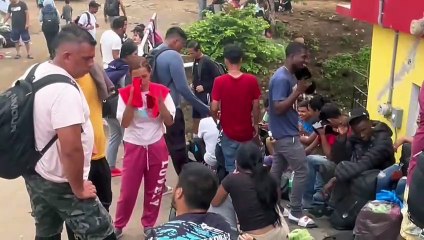 Crece la crisis migratoria en la frontera de México con Estados Unidos