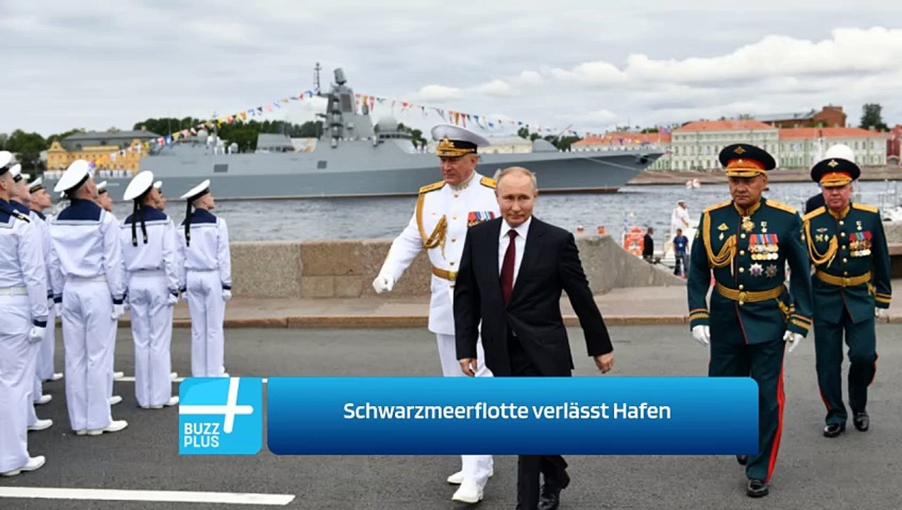 Schwarzmeerflotte verlässt Hafen