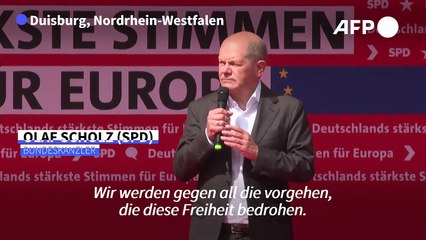 Angriffe auf Politiker: Scholz verspricht entschlossenes Vorgehen
