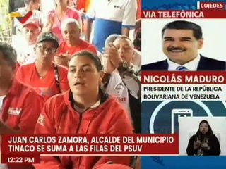 Скачать видео: Pdte. Maduro invitó al pueblo del mcpio. Tinaco del edo. Cojedes a trabajar unidos por la paz