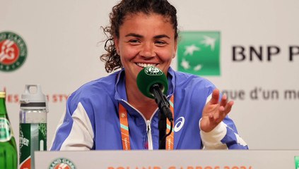 Dal Roland Garros: Parla Jasmine Paolini dopo la sconfitta in finale (08 Giugno 2024)