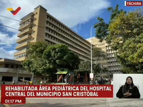 Táchira | Avanza 85% rehabilitación de emergencia pediátrica del Hospital Central de San Cristóbal