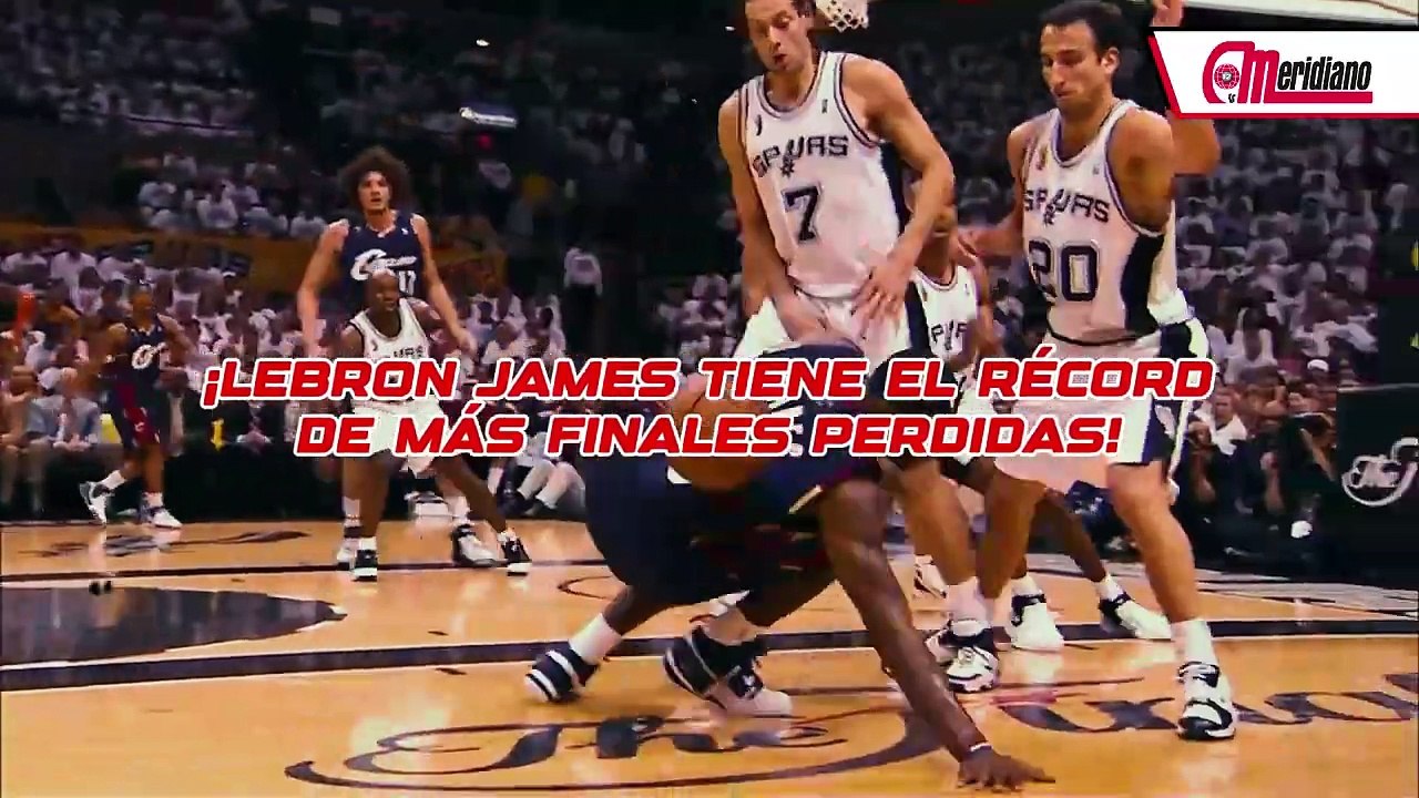 ¡Lebron James tiene el récord de más finales perdidas!