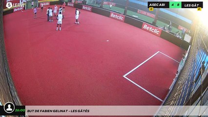 But de Fabien GELINAT - LES GÂTÉS