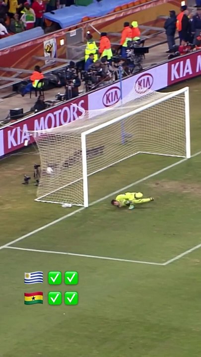 Uruguay vs Ghana World Cup Penalty Shootout.