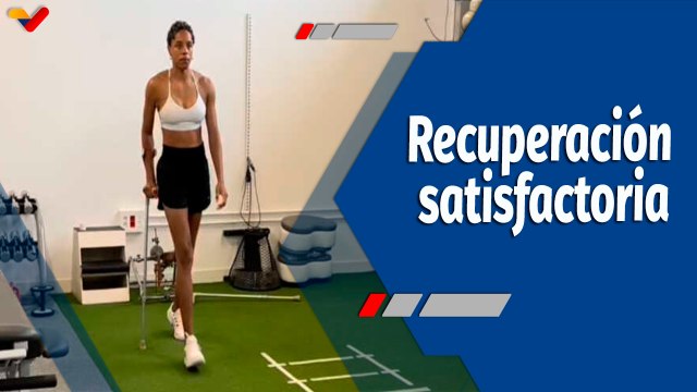 Deportes VTV | Avanza activamente la recuperación de la atleta Yulimar Rojas