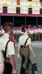 Princess Leonor  reached a milestone in her Military training see the video