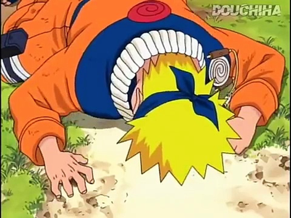 naruto vs neji examen chunin pelea completa parte 3