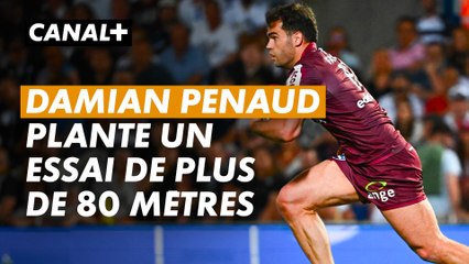 -L'essai sensationnel de Damian Penaud - Bordeaux-Bègles / Oyonnax - TOP 14 (J26)