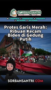 Protes Garis Merah: Ribuan Kecam Biden di Gedung Putih