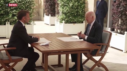 Joe Biden en France : «Nous sommes toujours côte à côte»