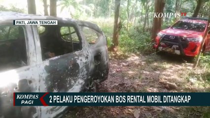 2 Pelaku Pengeroyokan Bos Rental Mobil di Pati Ditangkap Polisi