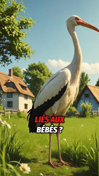 pourquoi les cigognes sont liees aux bebes?