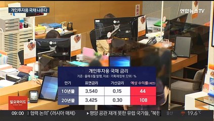 20년 만기시 원금 2배…개인투자용 국채 이달 나온다