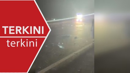 [TERKINI] Dua maut, 37 cedera dalam nahas jalan raya bas, treler