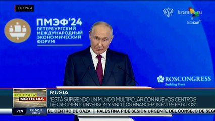 San Petersburgo culmina vigésimo séptima edición del Foro Económico mundial.