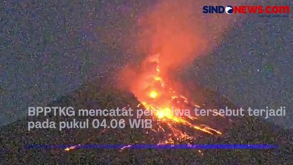Gunung Merapi Erupsi Lagi Pagi Ini, Luncurkan Awan Panas Sejauh 1.000 Meter