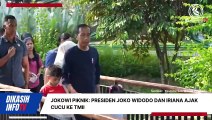 Momen Jokowi Piknik: Presiden Joko Widodo dan Iriana Ajak Cucu ke TMII