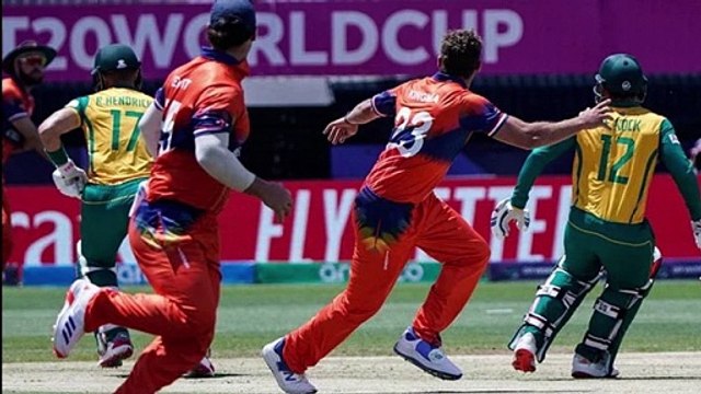 T20 World Cup South Africa defeated Netherlands by 4 wickets