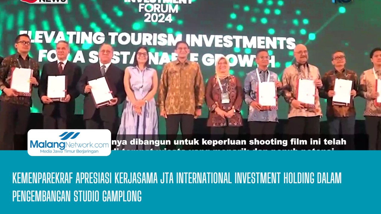 Kemenparekraf Apresiasi Kerjasama JTA International Investment Holding Dalam Pengembangan Studio Gamplong