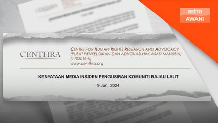 Centhra seru hentikan pengusiran, pemusnahan bajau laut