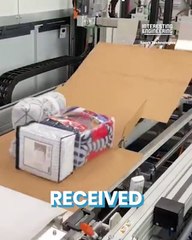 Robot Packing Can Eliminate Cardboard Waste #shorts #shortvideo #video #virals #videoviral #innovationhub