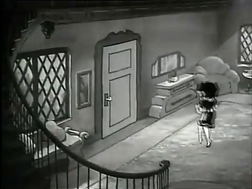 Betty Boop (1937) The Impractical Joker, animated cartoon character designed by Grim Natwick at the request of Max Fleischer.