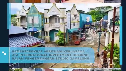 Kemenparekraf Apresiasi Kerjasama JTA Internasional Invesment Holding Dalam Pengembangan Studio Gamplong