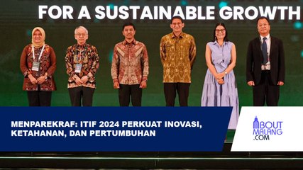 ITIF 2024: MEMPERKUAT INOVASI DAN KETAHANAN PARIWISATA DENGAN INVESTASI HIJAU