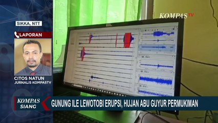 Video herunterladen: Gunung Ile Lewotobi Laki-Laki Erupsi, Hujan Abu Vulkanik Guyur Permukiman Warga