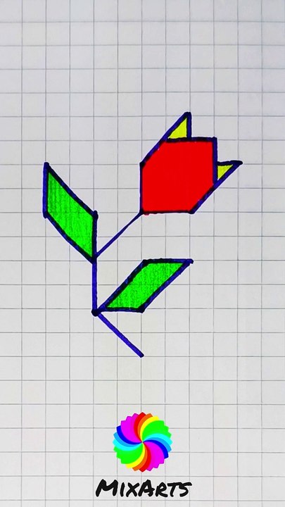 MixArts | How to Draw Aesthetic Figure Tutorial #art #3ddrawing #tutorial #aesthetic #principiante