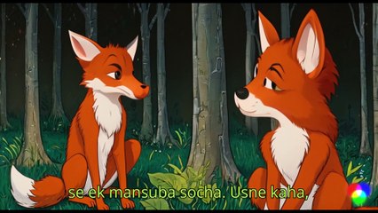 ہوشیار فاکس اور بھوکا بھیڑیا کی کہانی