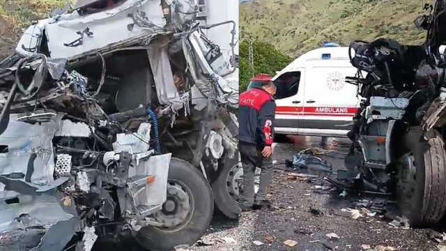 Bitlis'te yolcu otobüsü ile tır çarpıştı: 2 ölü