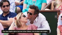 PHOTOS Jean Dujardin et Nathalie Péchalat, Marion Cotillard et Guillaume Canet... les plus beaux baisers de Roland Garros