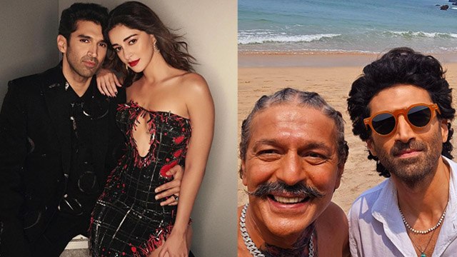 Ananya Panday Breakup Rumours के बीच Father Chunky Panday Aditya Roy Kapur Photo Viral, Public Troll