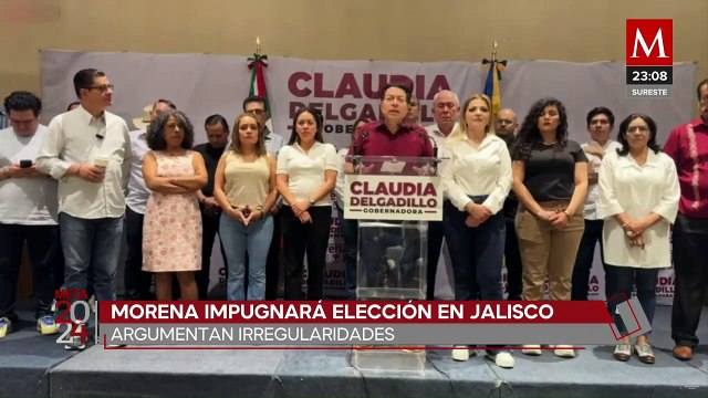 Morena impugnará resultados de la elección a la gubernatura de Jalisco: Mario Delgado