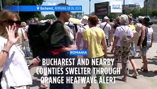 Southern Romania endures the first heatwave of the summer