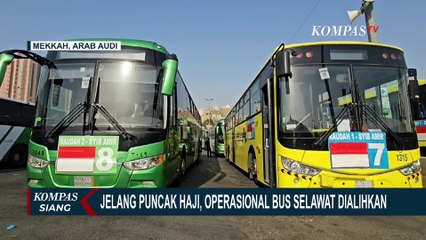 Operasional Bus Shalawat untuk Jemaah Haji Dihentikan Sementara, Ini Alasanyya
